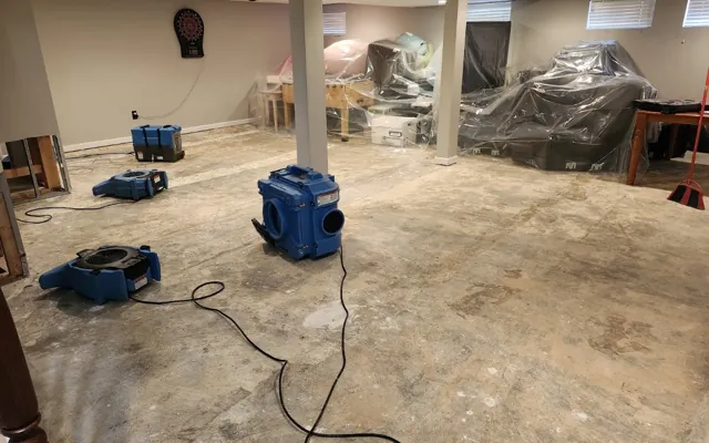 Sump Pump Failure Flooding in Pearland, TX