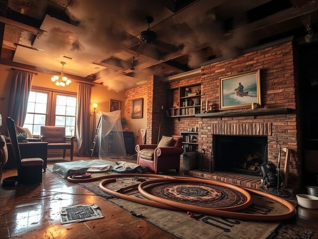 Fire & Smoke Damage Restoration Pearland, Texas